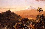 Frederic Edwin Church South American Landscape oil on canvas